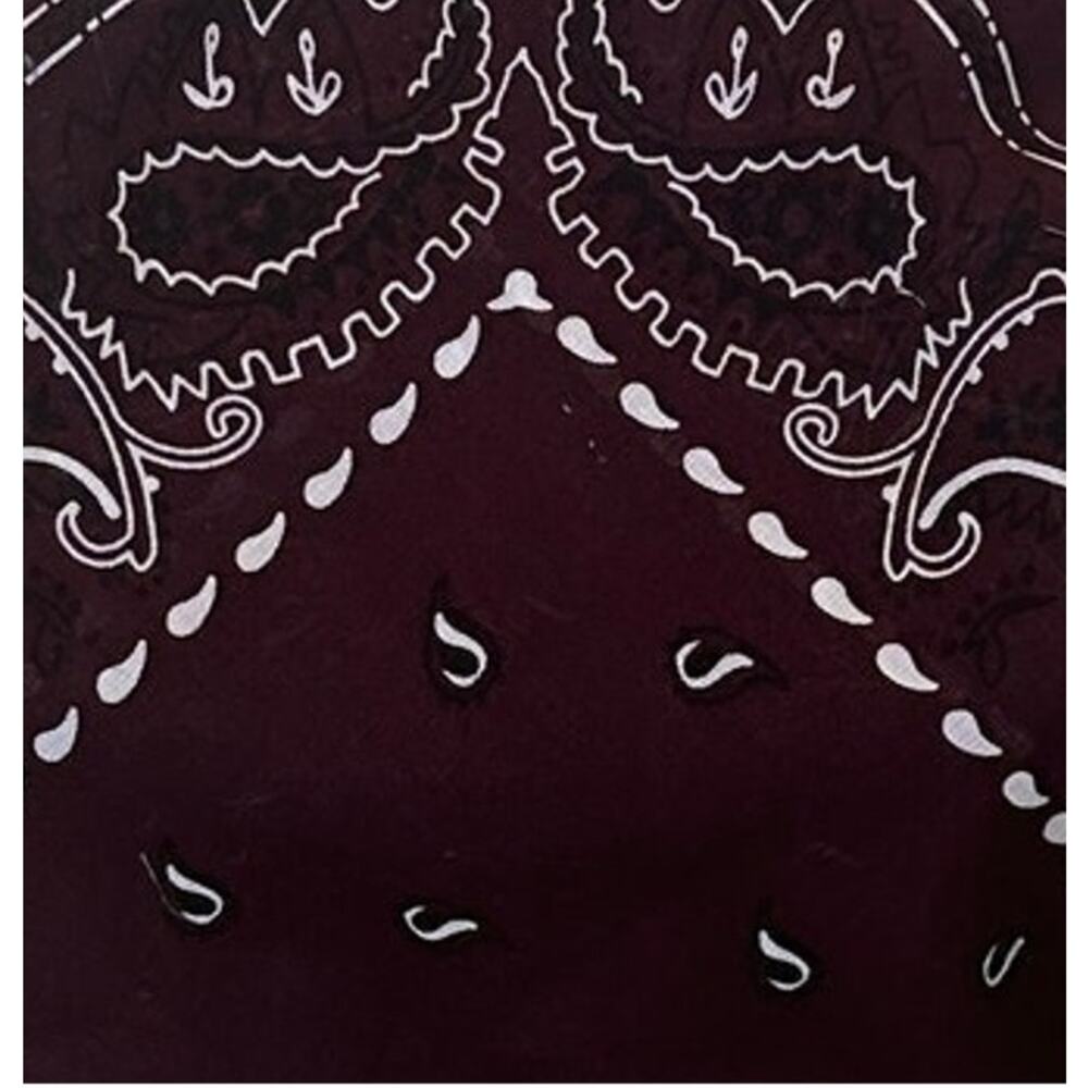 Purple Bandana Halter Top Cropped One Size Bralette Western Unique CheekyMontana - Picture 2 of 5